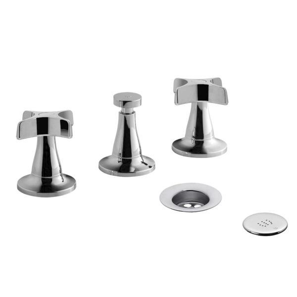 BIDET C/TRANSFERENCIA FV PETALO CROMO 295/M3P