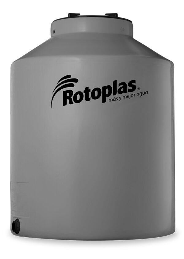 TANQUE ROTOPLAS GRIS PLATA 850 LTS