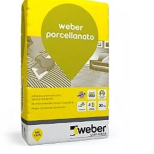 ADHESIVO WEBER P/PORCELANATO BOLSA 25KG