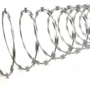 ALAMBRE CONCERTINA (Rollo 300MM x 10MTS) c/PUAS (28MM) SIMPLE