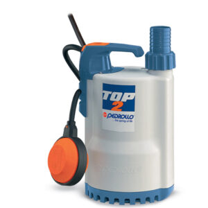 BOMBA SUMERGIBLE PLUVIAL 0.30 HP 220V TOP 1 PEDROLLO PORTATIL