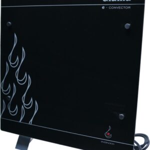 CALEFACTOR ELECTRICO GLAMA NEGRO 2000 W.