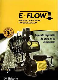 EQUIPO PRESURIZADOR E-FLOW 10 ELEKTRIM 220V