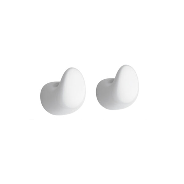 PERCHA SIMPLE FIX BLANCA -APF3C-CAÑA UNA-