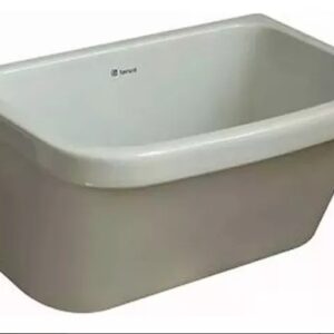 PILETA FERRUM PARA LAVAR C/FREGADERO CHICA (ANCHO: 51,5CM) BLANCO -PLK-