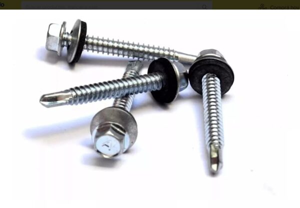 TORNILLO AUTOPERFORANTE HEXAG.14X2 C/ARAND.P/HIERRO
