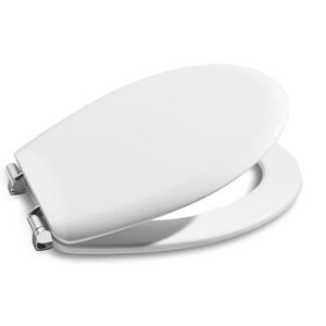 ASIENTO INODORO CAPEA/VICT. LAQUEADO BLANCO