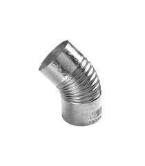CURVA CHAPA GALVANIZADA -03X45º