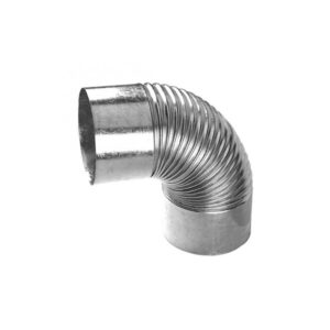 CURVA CHAPA GALVANIZADA -03X90º