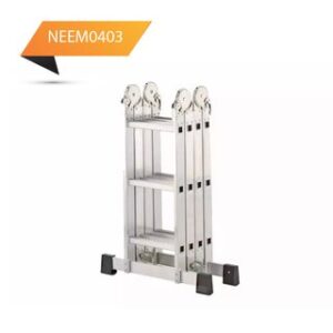 ESCALERA ALUMINIO MULTIUSO 4X3 1.82M NEEM0403