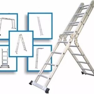 ESCALERA ALUMINIO MULTIUSO 4X5 2.78M NEEM0405