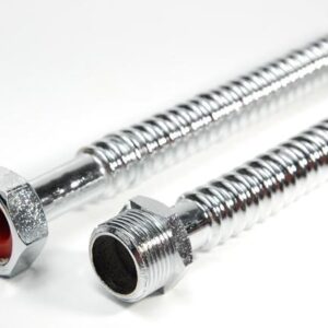 FLEXIBLES CROMADOS DE ACERO 1/2X25