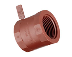 IPS CUPLA PVC ROJO 1.1/2(38)