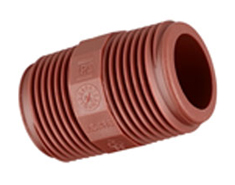 IPS ROSCA C/TUERCA PVC ROJO 3/4(19)