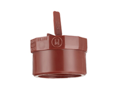 IPS TAPA HEMBRA PVC ROJO 1.1/2(38)