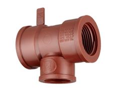 IPS TEE REDUCCION PVC ROJO 1'X1/2
