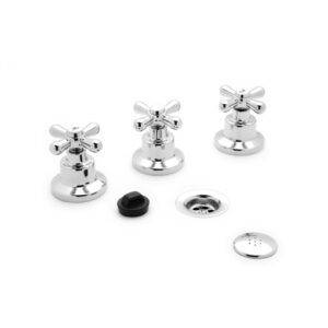 JGO BIDET C/TRANSFERENCIA TERRA CRUZ CROMO -HB402