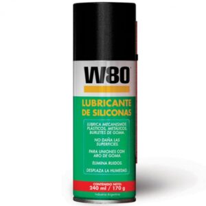 LUBRICANTE SILICONA EN AEROSOL W80-170G(500021)