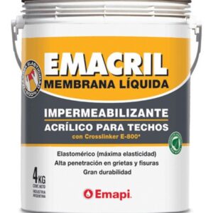 MEMBRANA LIQUIDA 'EMACRIL' BLANCO 10 KG