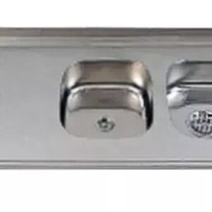 MESADA ACERO ARIEL 1.40X0.62 B/DOBLE DER