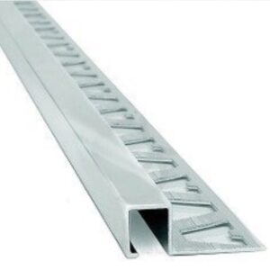 PERFIL ALUMINIO QUADRA 2.5MT CROMO BRILLANTE 3421/UT10B