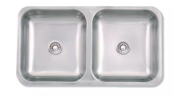PILETA ACERO INOX. MI PILETA DOB. 71X37X15 106E