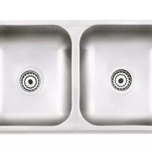 PILETA ACERO.INOX.MI PILETA DOBLE 71X37X20-406