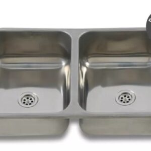 PILETA DOBLE ARIEL 62X38X15 (4310/S)