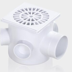PILETA PATIO PVC 3.2 60/63MM 10X10 4BOCAS