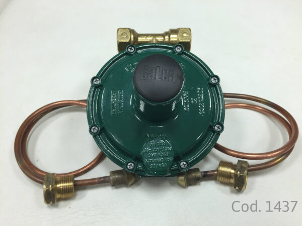 regulador GAS ENVASADO C/DOS FLEXIBLES K
