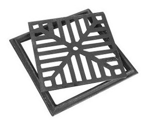 REJILLA HIERRO FUNDIDO 15X15 C/MARCO