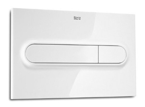 TAPA DUAL DEPOSITO SLENDRA BLANCA