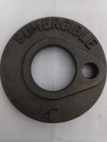 TAPA HIERRO P/BOMBA SUMERGIBLE 4' X 1.1/2