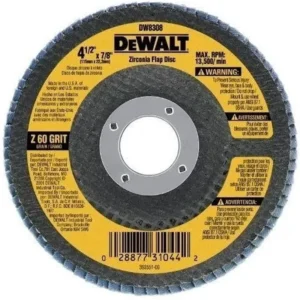 DISCO FLAP DEWALT ZIRCONIO 115MM GR-60