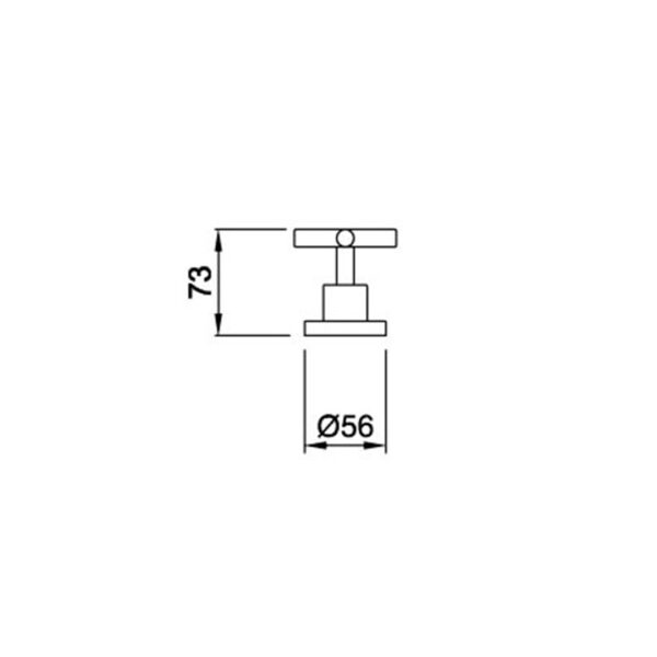 BIDET C/TRANSFERENCIA VALENCIA CIERRE CERAMICO CR- 70-122 - Imagen 2