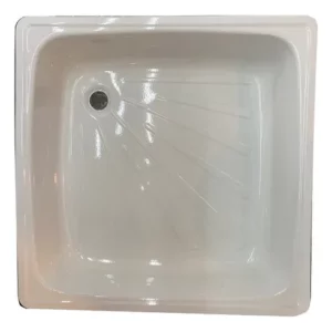 RECEPTACULO DUCHA BLANCO 70X70 ACERO AQUALIFE