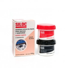 ADHESIVO SILOC EPOXI P/BACHAS 150G BCO 400549