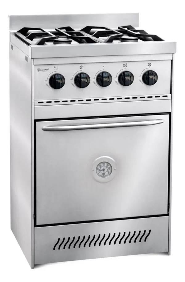 COCINA TST INOX. C/HORNO MULTIGAS 60X60