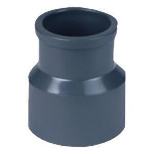 CUPLA REDUC. P.V.C. 63X50MM- CELESTE/GRIS