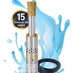 BOMBA SUMERGIBLE VASSER BT2-50 *2'* C/25MTS CABLE