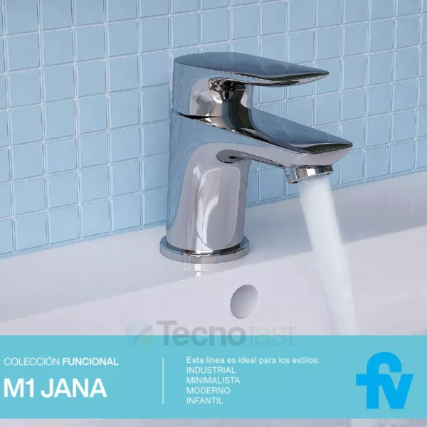 MONOCOMANDO LAVATORIO FV JANA CR 181/M1 - Imagen 2