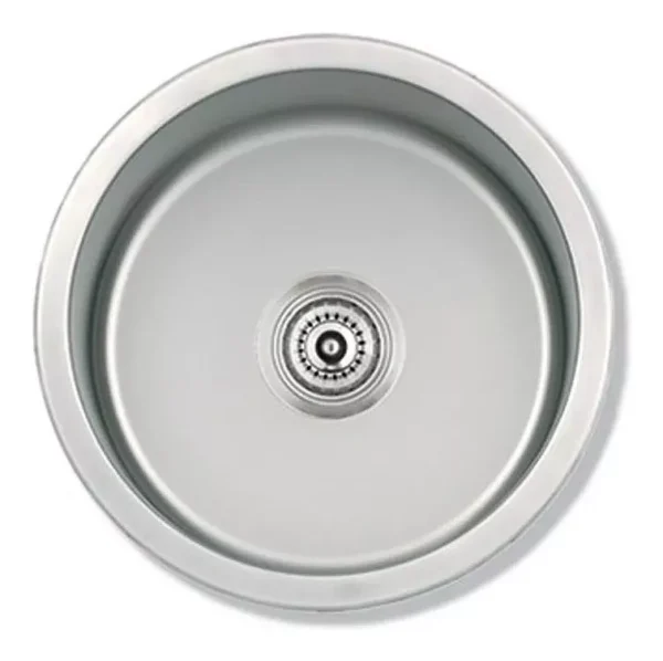 PILETA ACERO INOX. MI PILETA 37X19 REDONDA 460E - Imagen 2