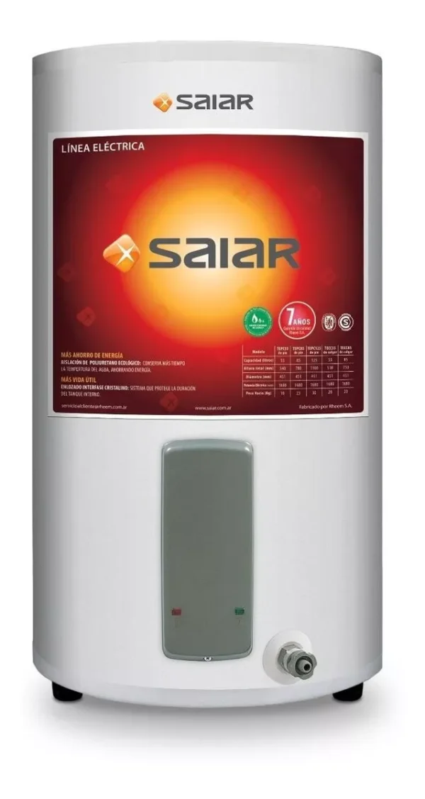 TERMOTANQUE ELECTR.SAIAR PIE 85LT 085ESARIK2