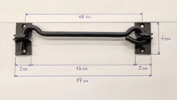 GANCHO CONTRAVIENTO 15CM FORJADO -10990 - Imagen 2