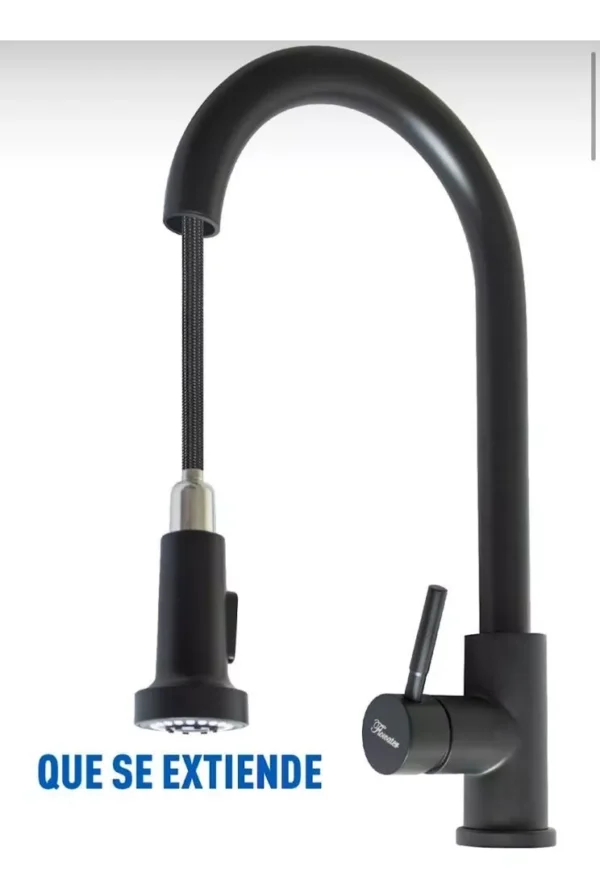MONOCOMANDO MESADA LOREM NEGRA FW-22004