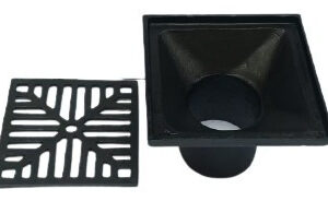 EMBUDO FRONTAL PVC 60 C/REJ 15X20