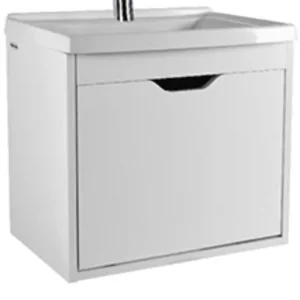 VANITORY COLGAR C/MESADA 1AGUJERO TRAFUL BCO JT103-BM