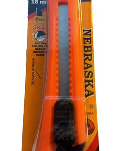 TRINCHETA NEBRASKA 18MM C/5 HOJAS -