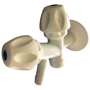CANILLA PVC DOBLE P/LAVARROPA 10327-