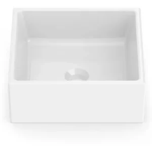 LAVATORIO ROCA OPTICA SQUARE AP.BCO 350X350MM